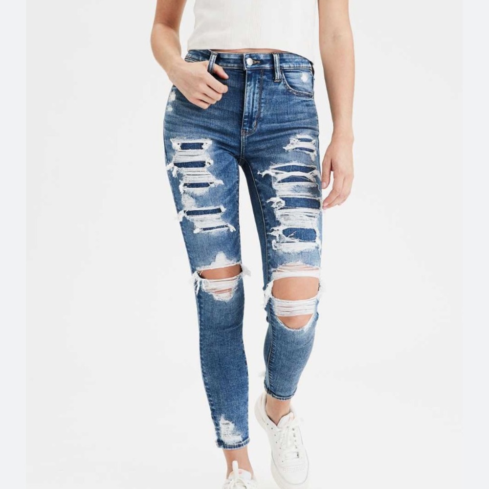AE NE(X)T LEVEL SUPER HIGH-WAISTED JEGGING CROP